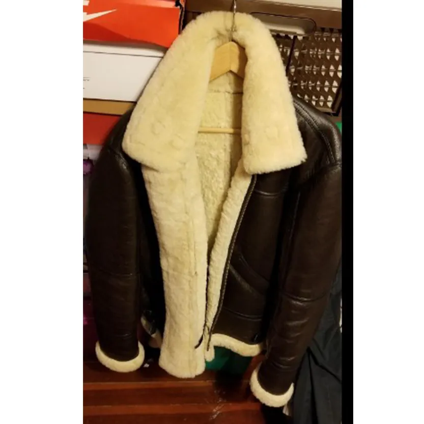 Funki Buys | Jackets | Men's Warm Faux Fur and Leather Jacket