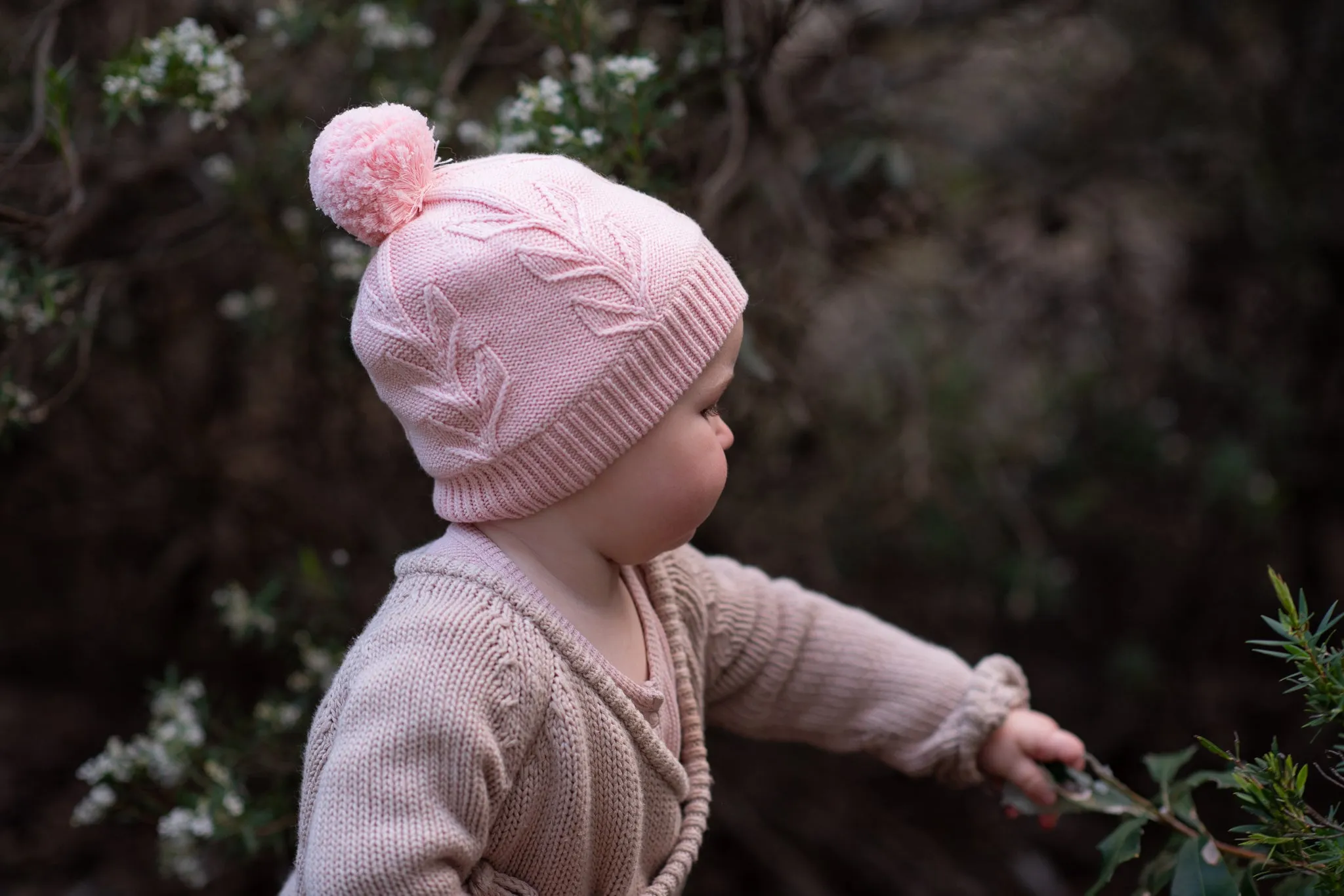 Garden Beanie Pink