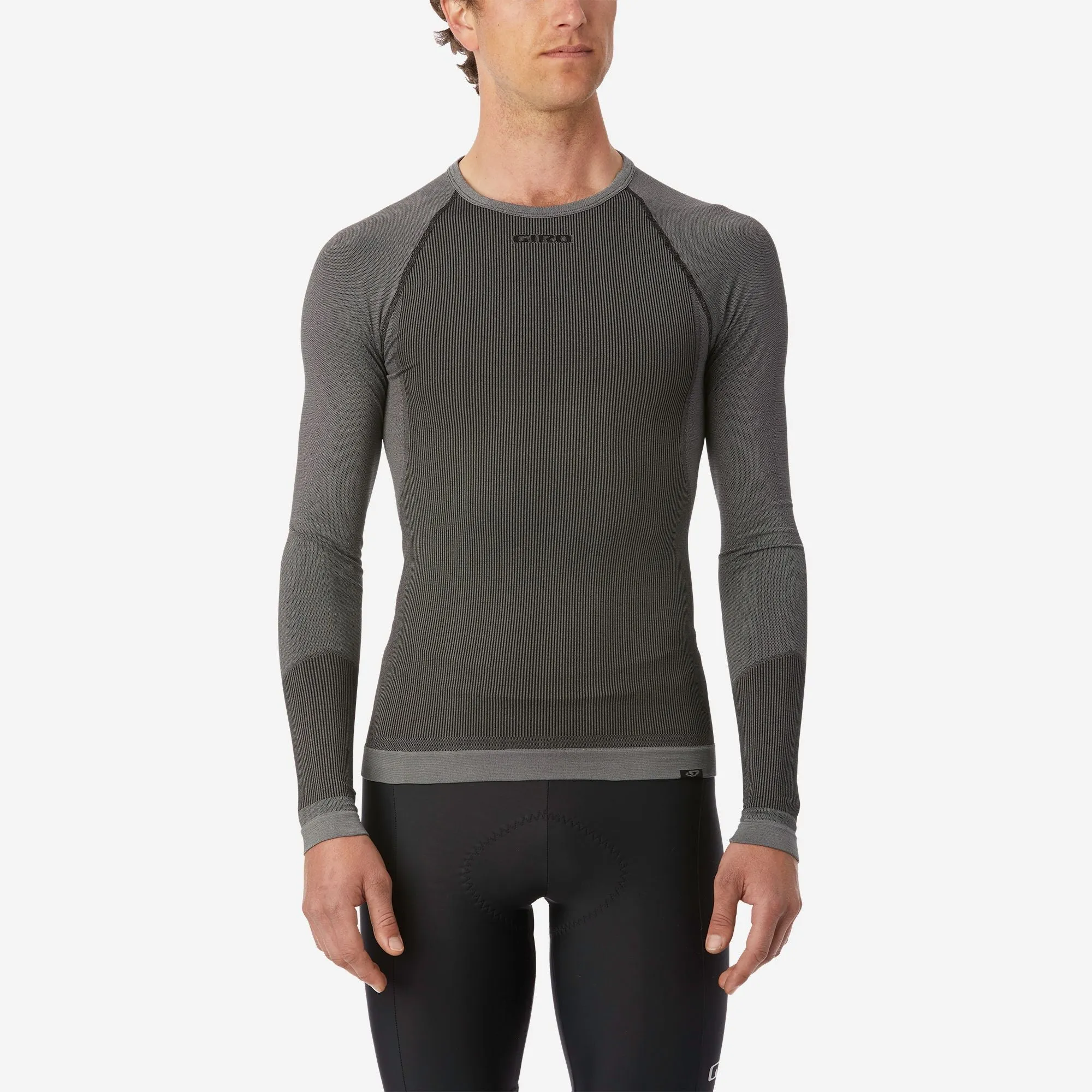 Giro Unisex Chrono LS Base Layer - Charcoal - Size M/L