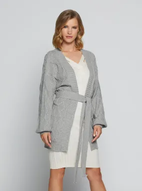 Grey Edwige Cardigan