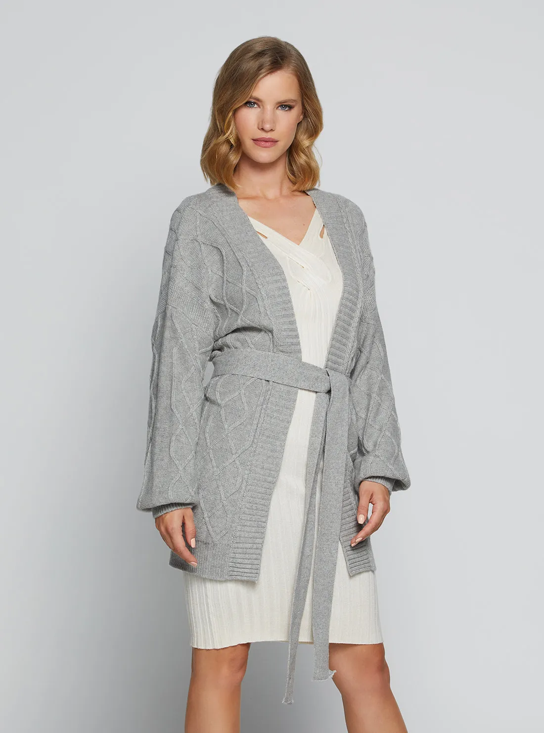 Grey Edwige Cardigan