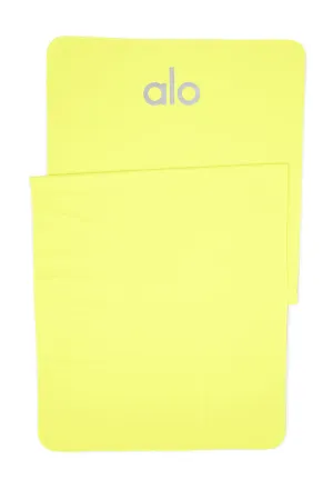 Grounded No-Slip Towel - Highlighter