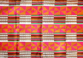 Head Scarf / Shawl - Traditional Kente Print