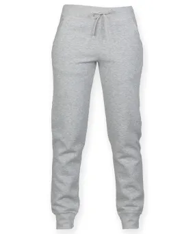 Heather Grey - Kids slim cuffed jogger