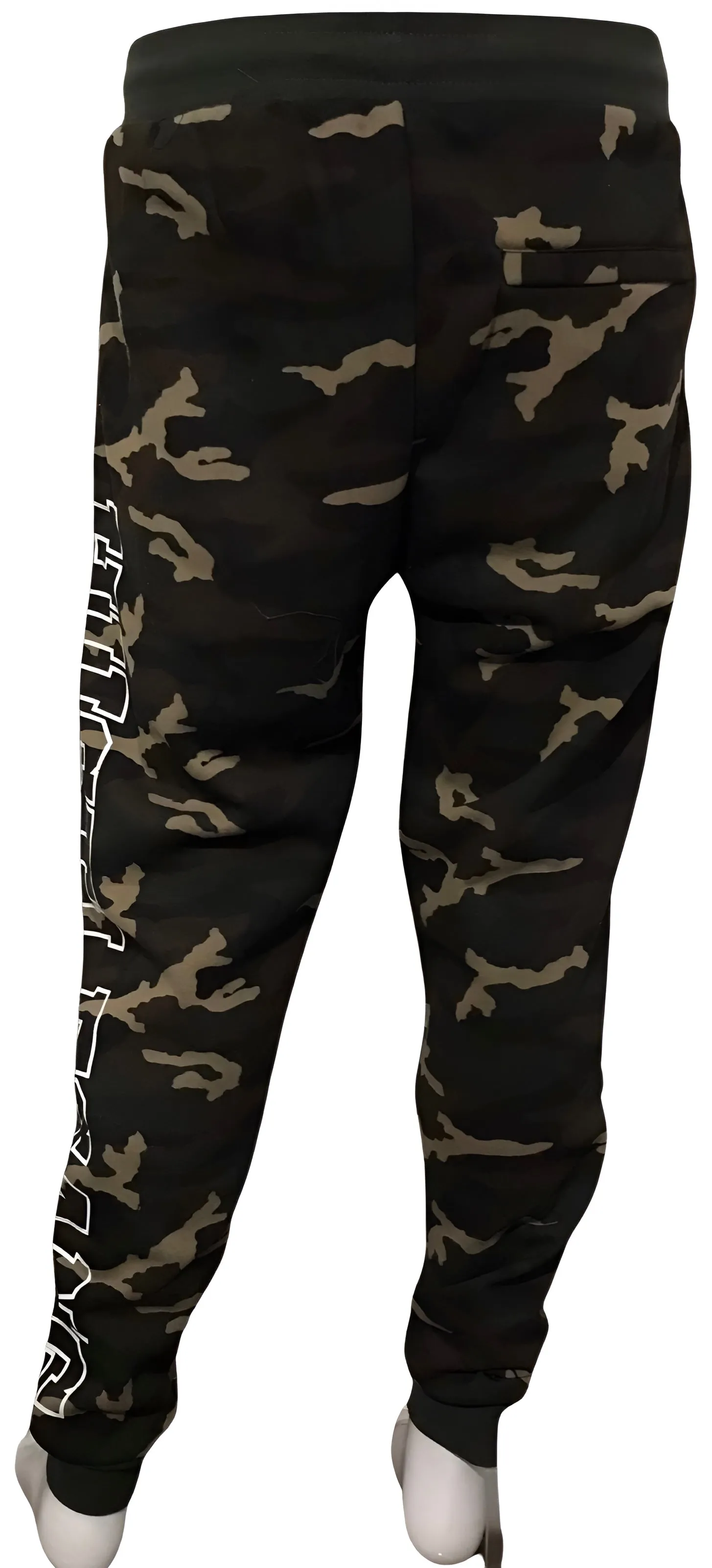 ^HUSTLE GANG^ (CAMOUFLAGE) ~COLLEGIATE~ KNIT JOGGERS SWEATPANTS