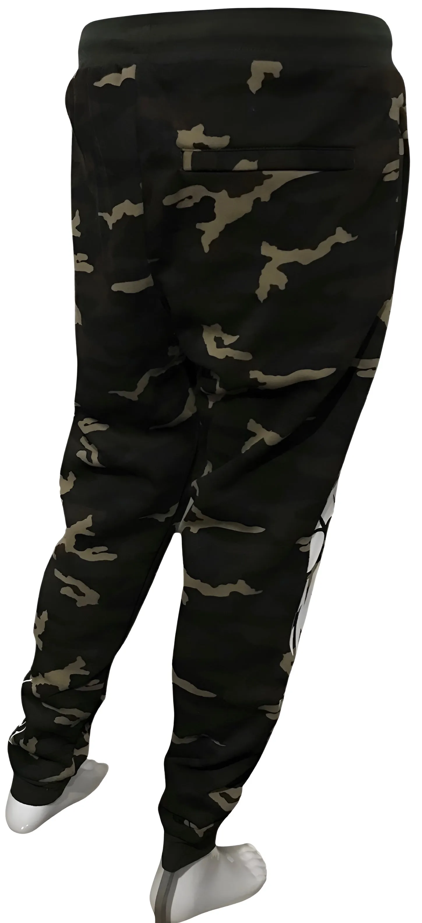 ^HUSTLE GANG^ (CAMOUFLAGE) ~COLLEGIATE~ KNIT JOGGERS SWEATPANTS