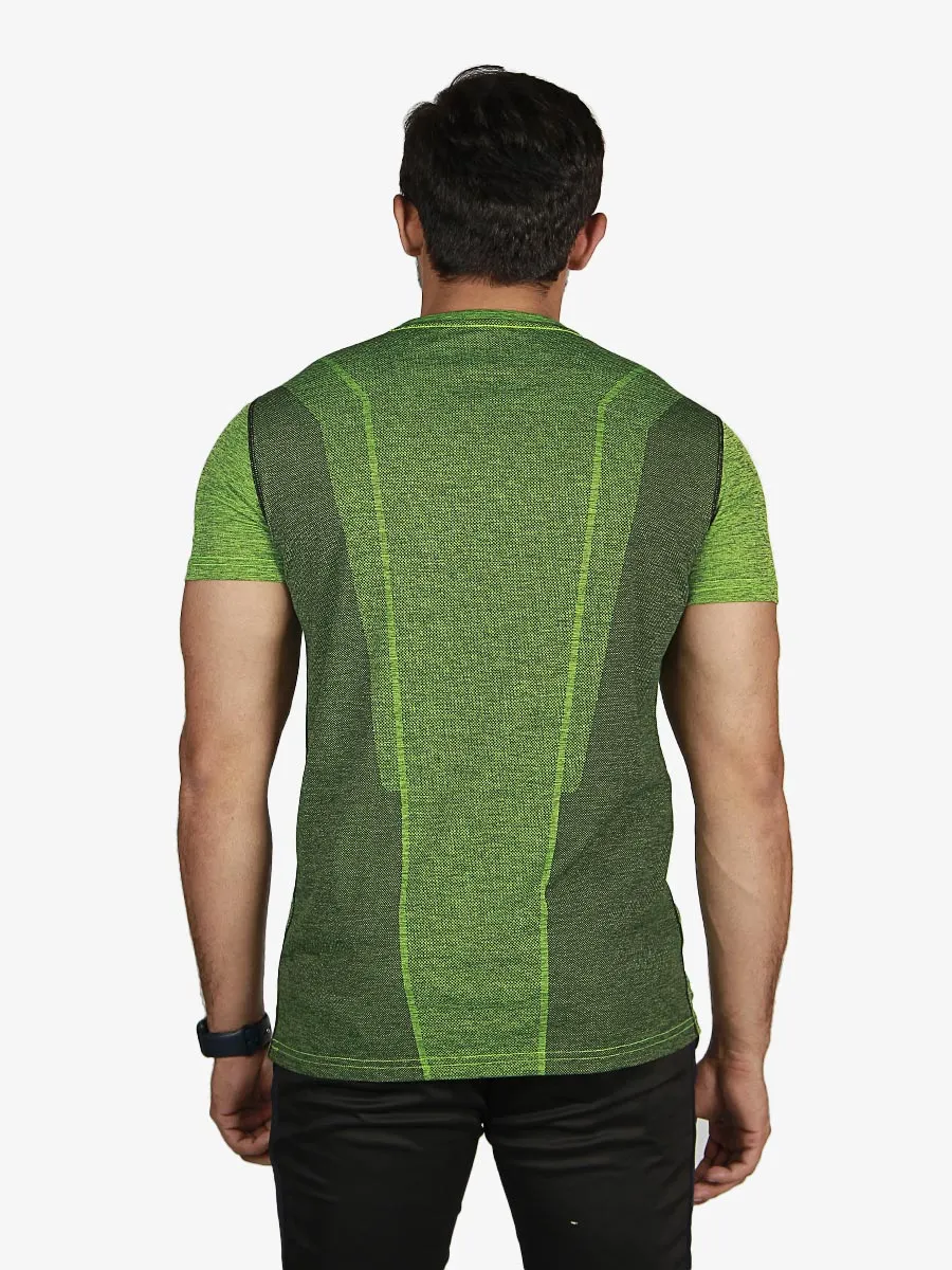 Hybron - T-Shirt - 3019 - Green / Black