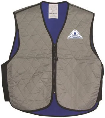 Hyperkewl Evaporative Sport Cooling Vest Silver Small 10 Per Case