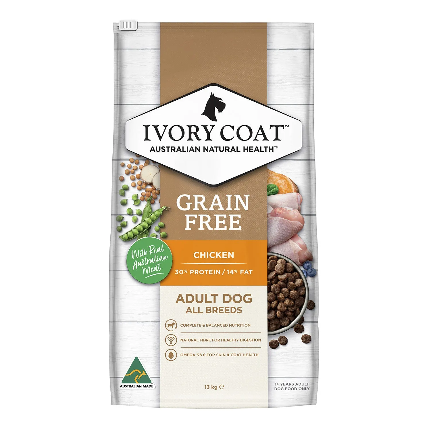 Ivory Coat Grain Free Chicken Adult Dry Dog Food