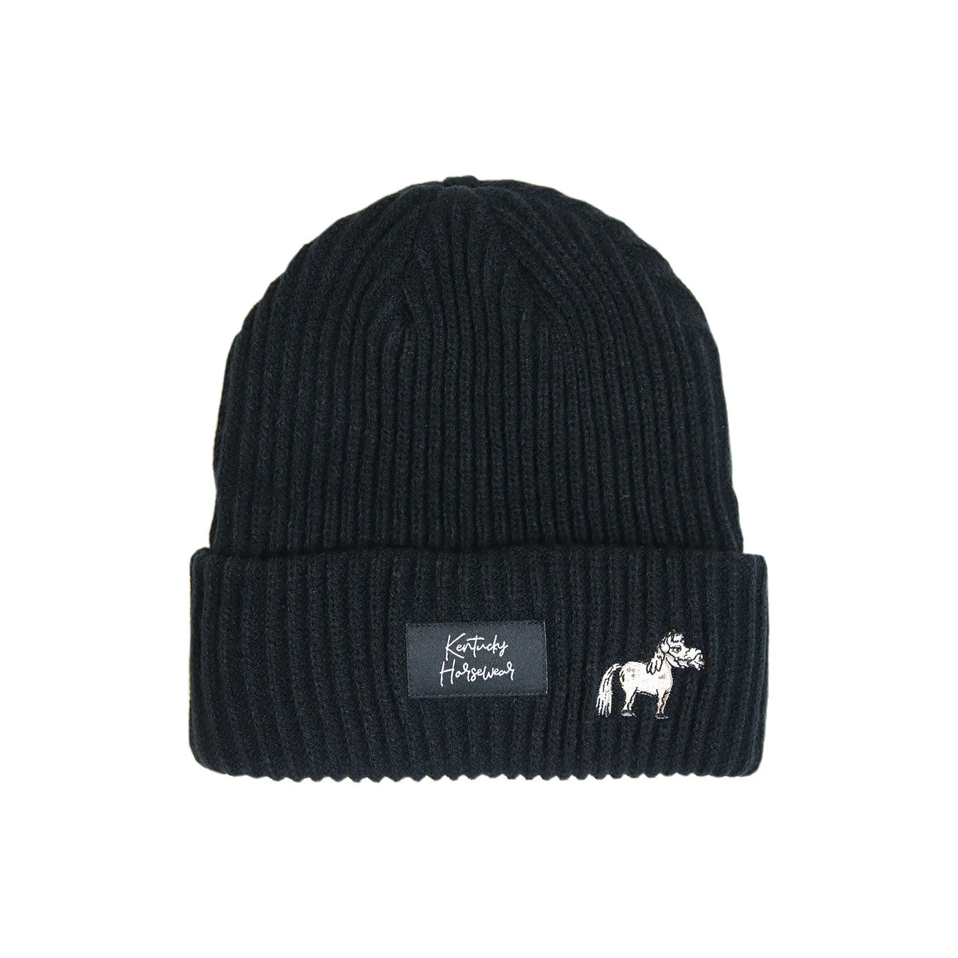 Kentucky Horsewear Sammy Beanie Hat - Black