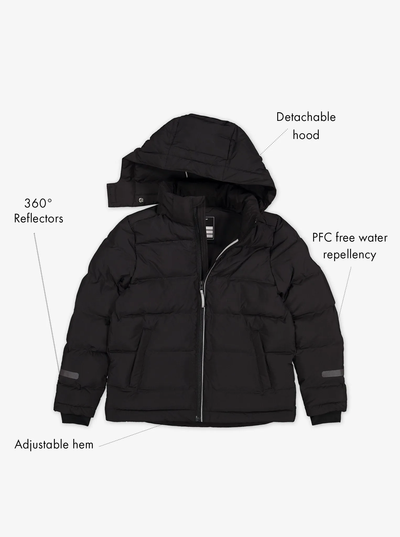 Kids Waterproof Puffer Jacket