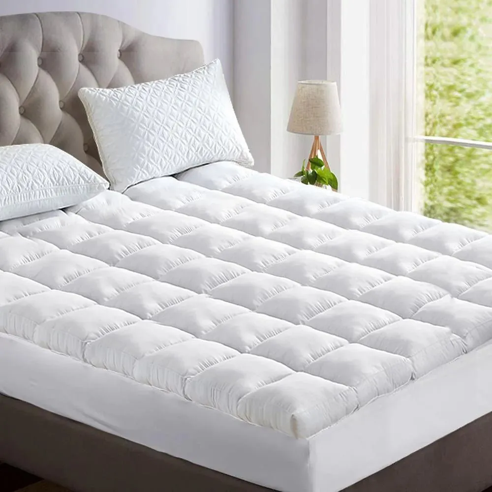 King Premium Package | Bedzy Luxe Austin King Bed Frame Turquoise, Plush Premium Euro Top Pocket Spring Mattress (Medium Firm) & Bamboo Mattress Topper!