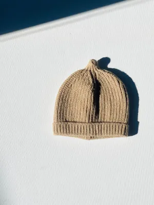 knit beanie | natural