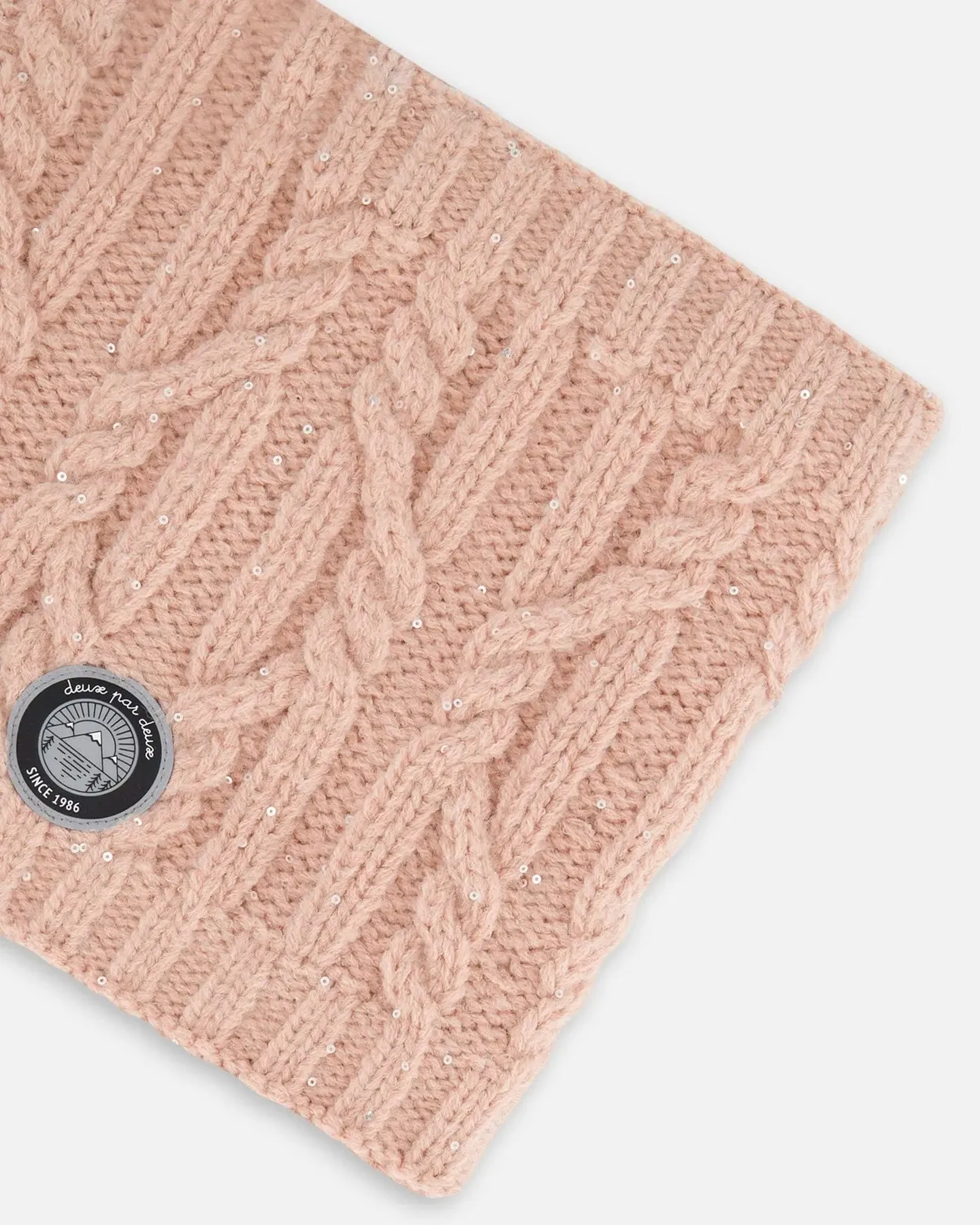 Knit Neckwarmer Light Pink