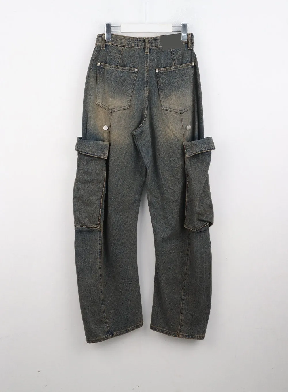 Large-Pocket Cargo Jeans CO323