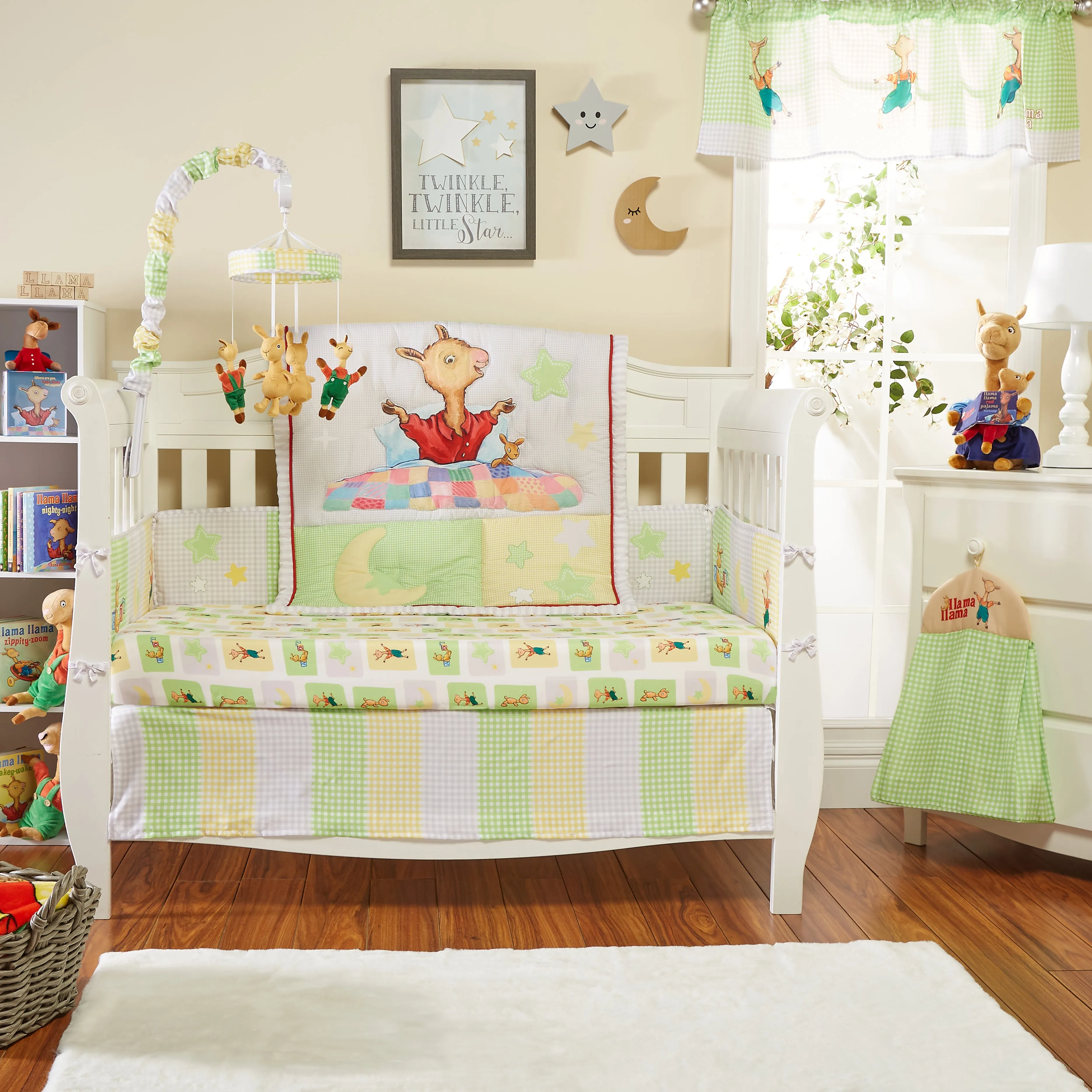 Llama Llama 4 Piece Crib Bedding Set