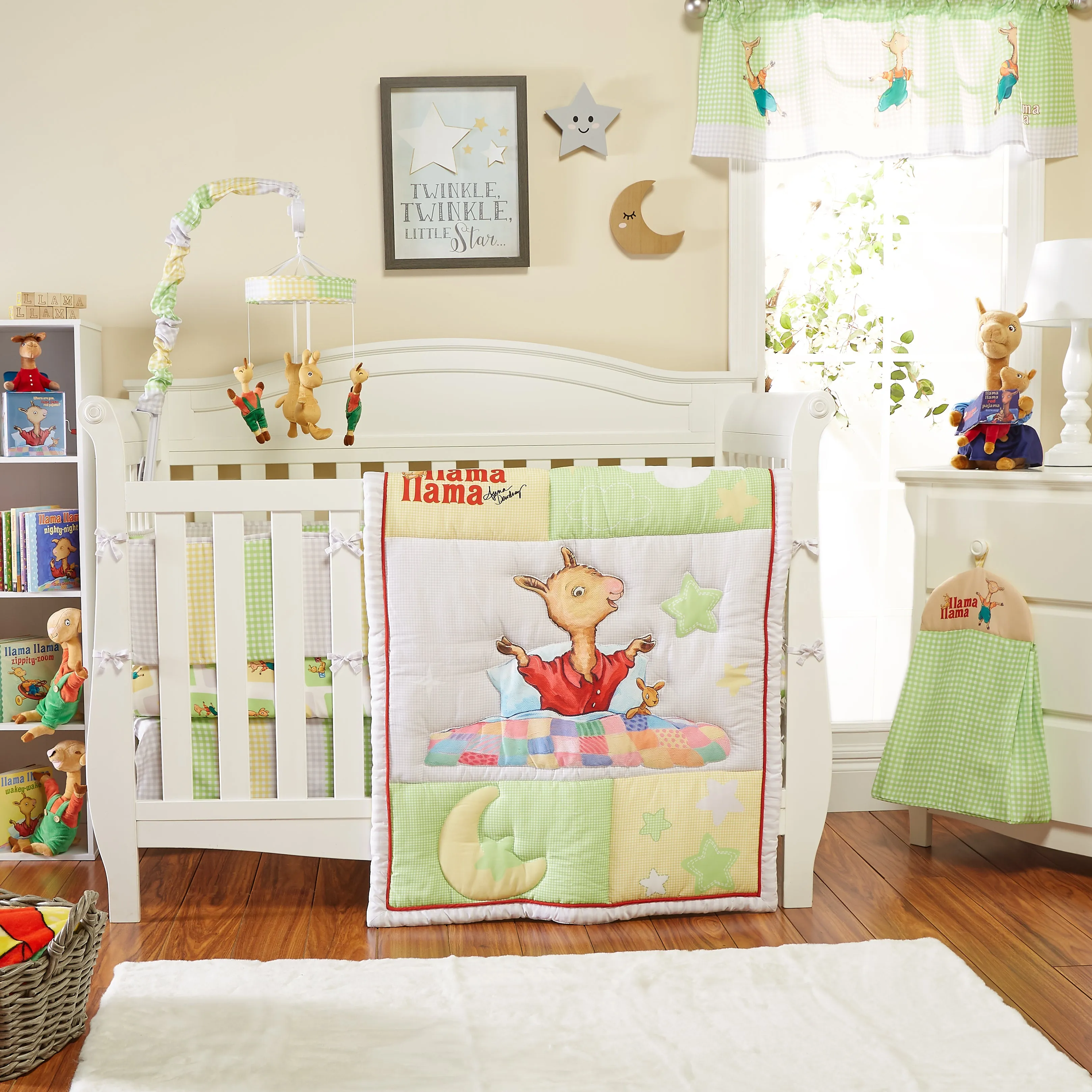 Llama Llama 4 Piece Crib Bedding Set