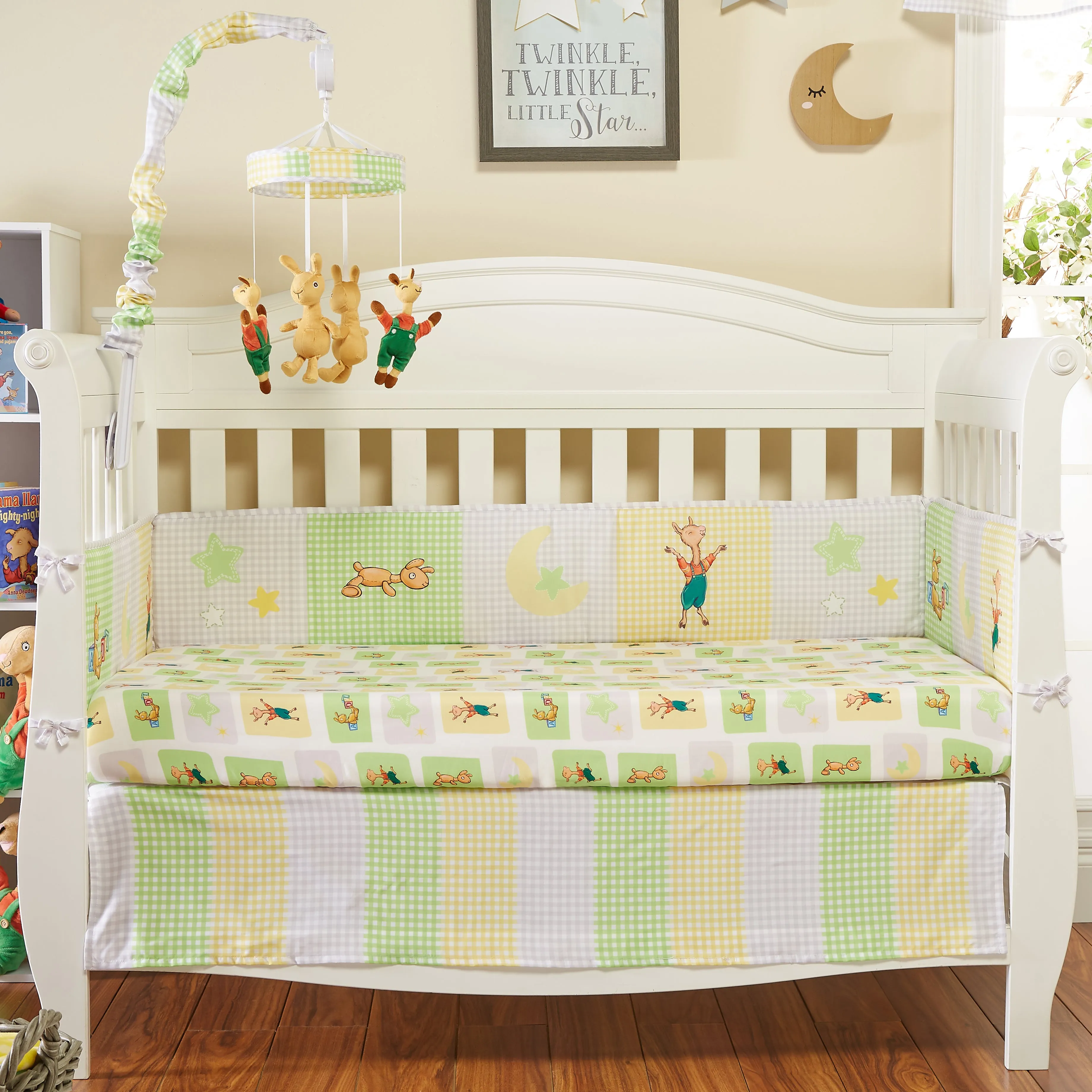 Llama Llama 4 Piece Crib Bedding Set