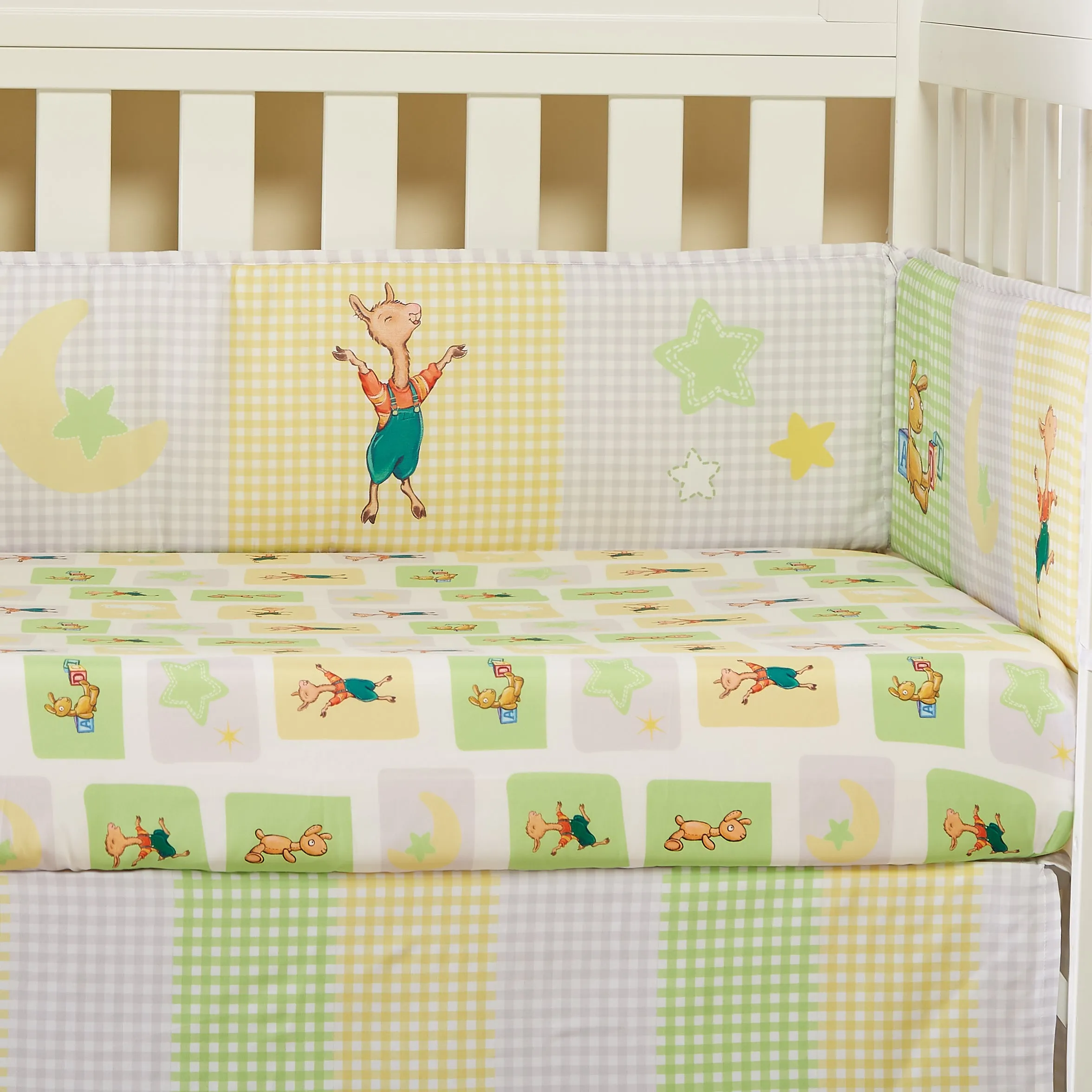 Llama Llama 4 Piece Crib Bedding Set