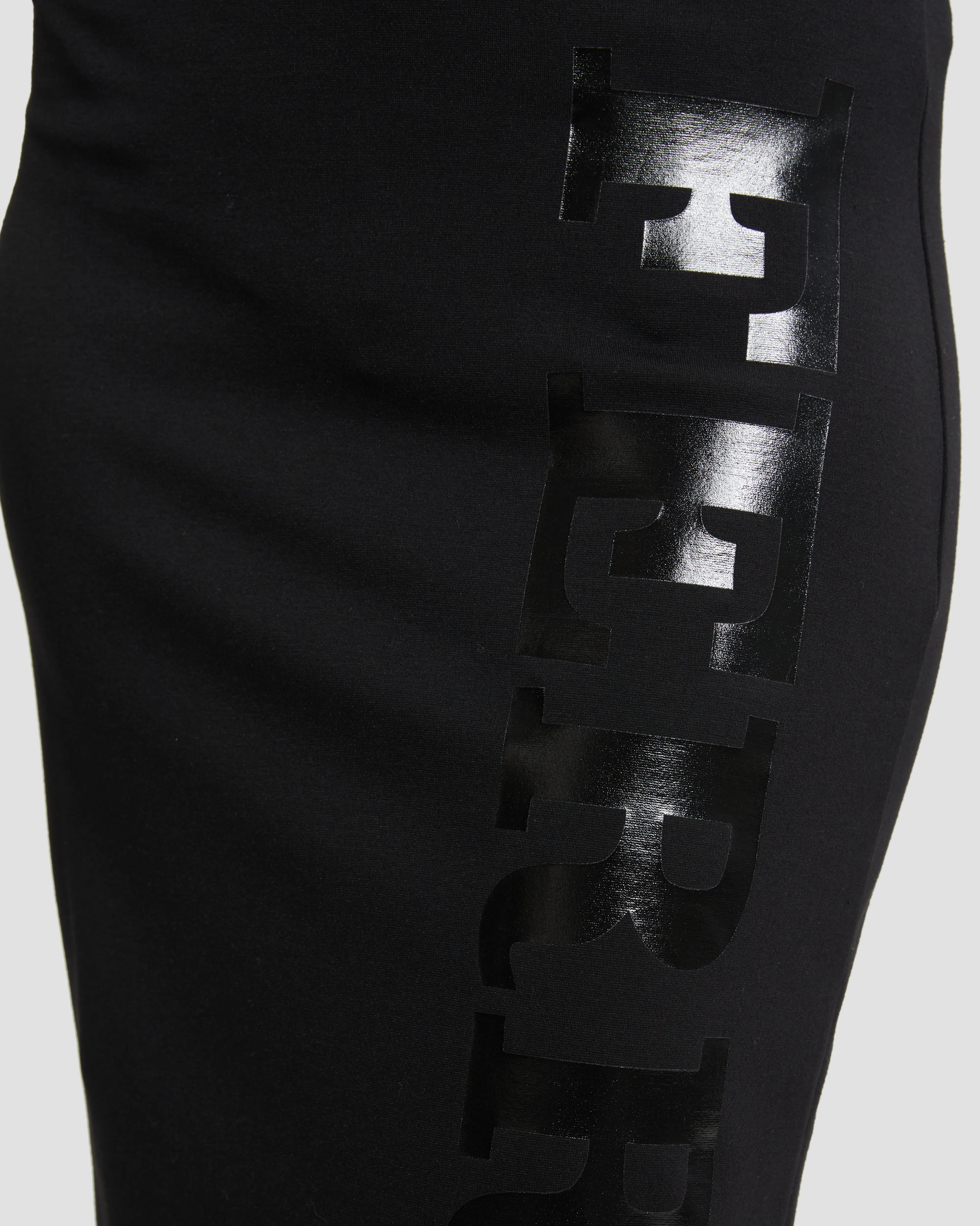 Logo Print Pencil Skirt