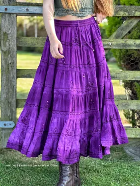 MAJESTIC PURPLE ROSELLA SKIRT