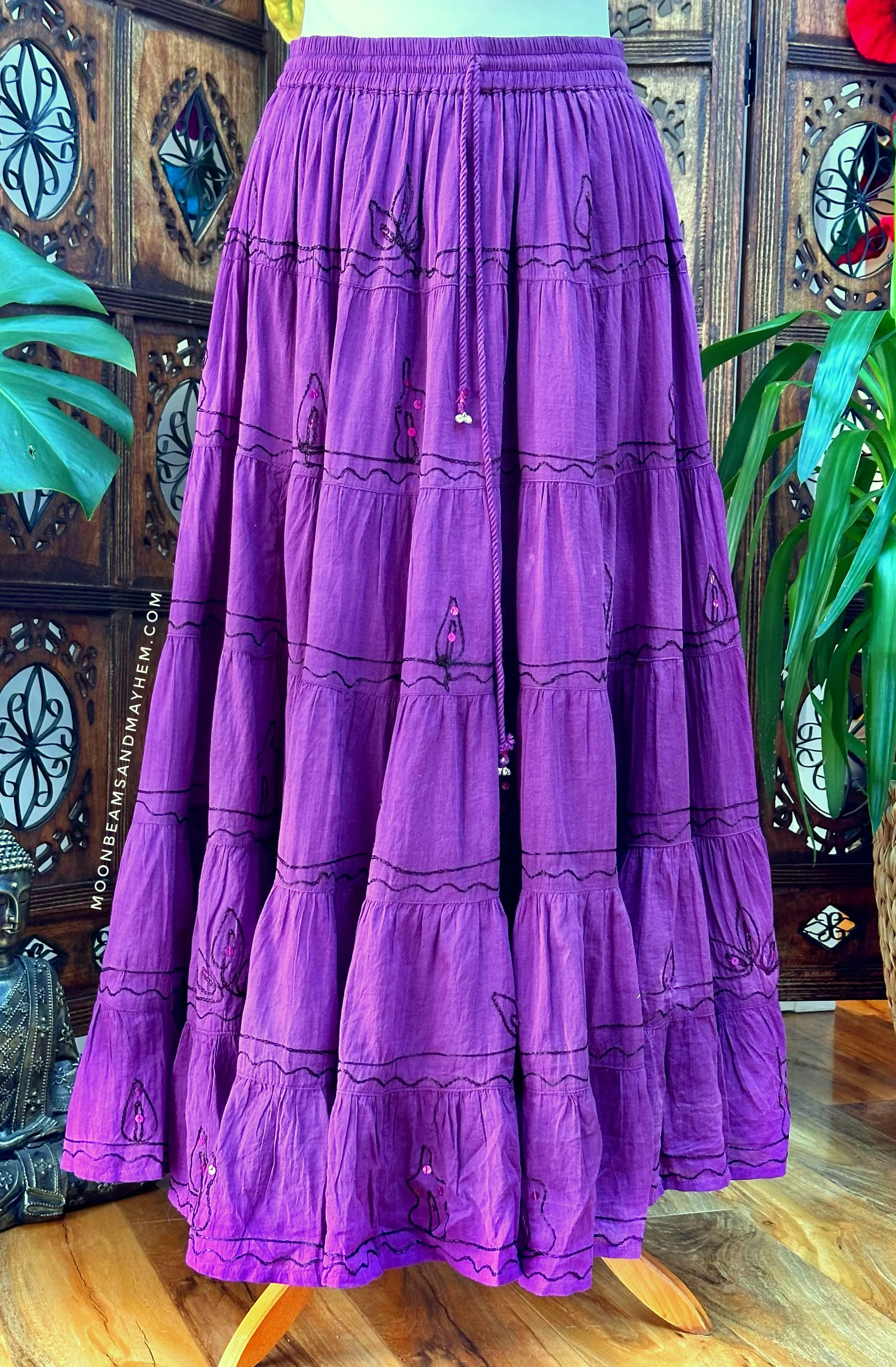 MAJESTIC PURPLE ROSELLA SKIRT