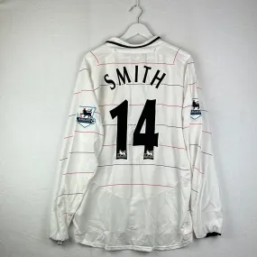 Manchester United 2003-2004-2005 Player Issue Third Shirt - Smith 14