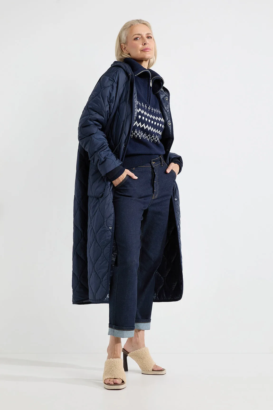 Manteau Anastasia - Navy