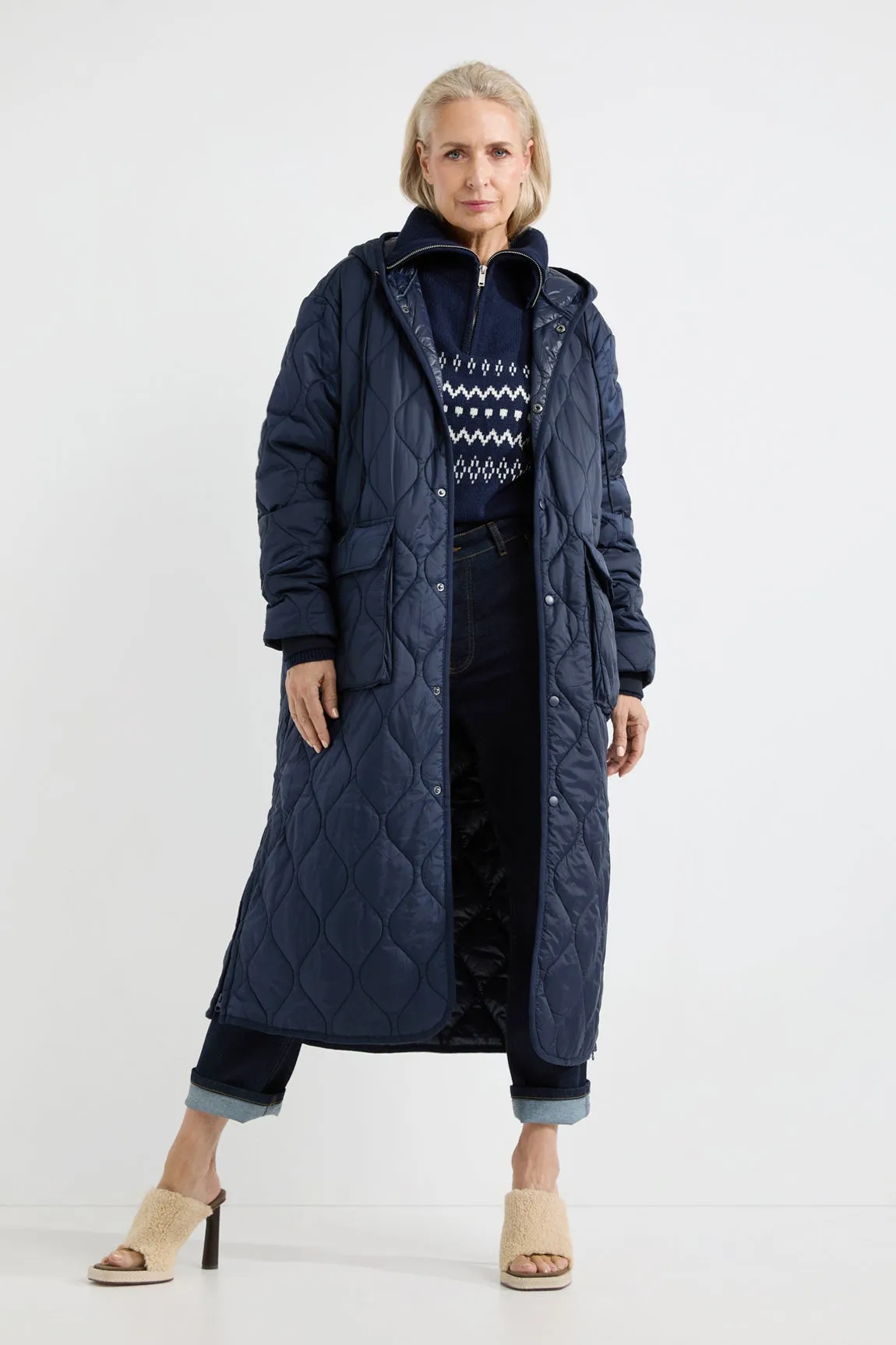 Manteau Anastasia - Navy