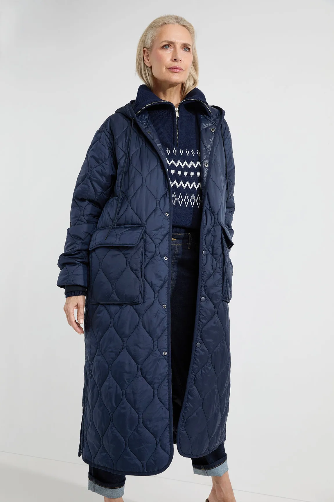 Manteau Anastasia - Navy