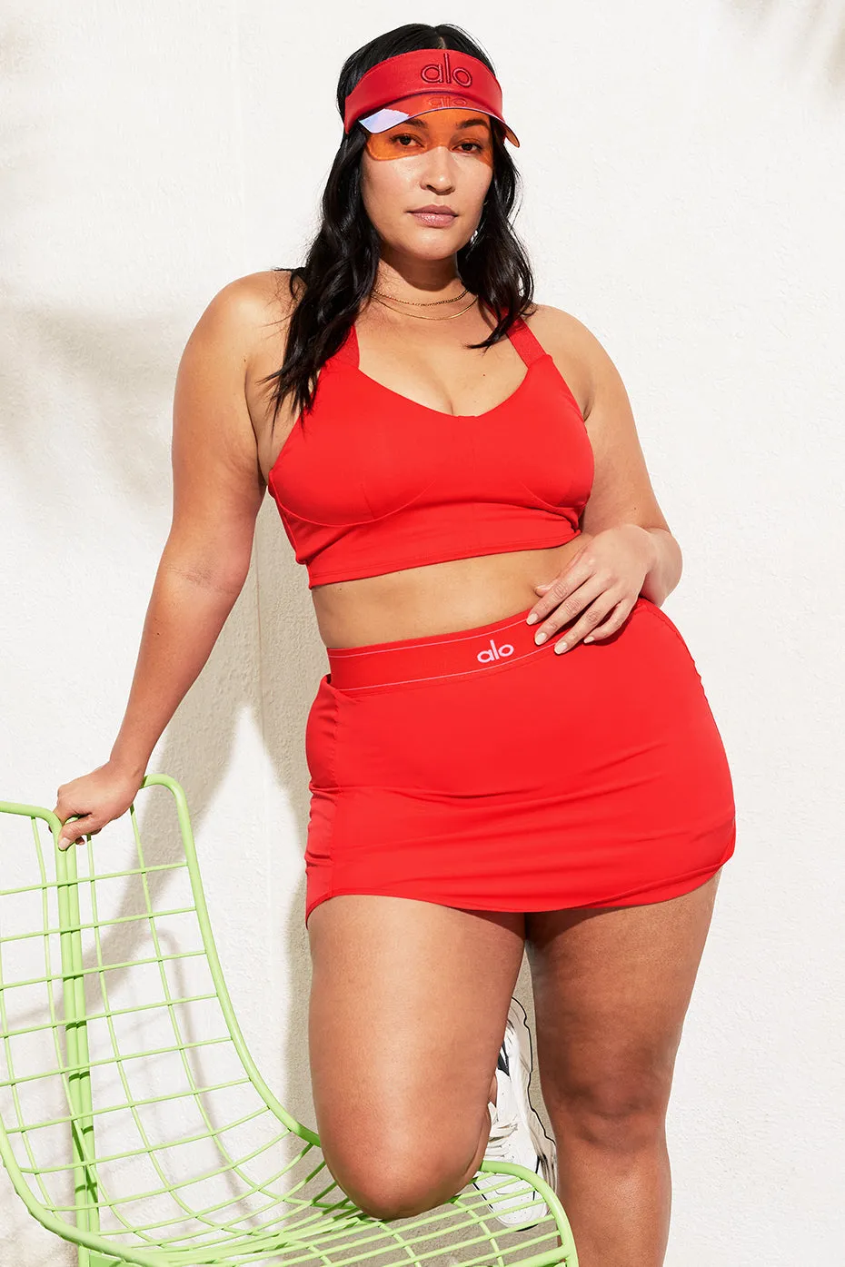 Match Point Tennis Skirt - Red Hot Summer