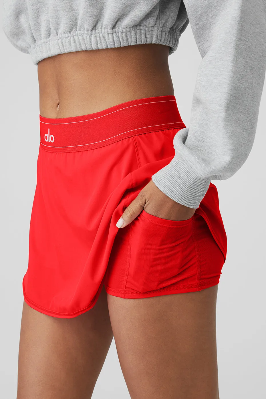 Match Point Tennis Skirt - Red Hot Summer