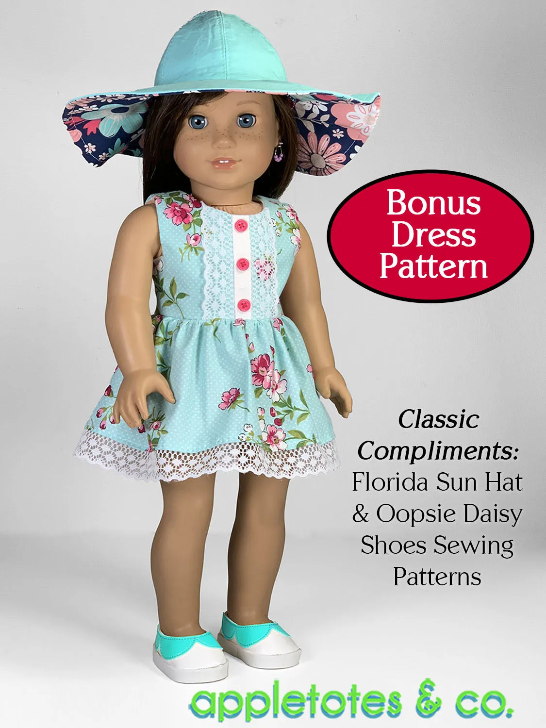 Maya Top 18 Inch Doll Sewing Pattern