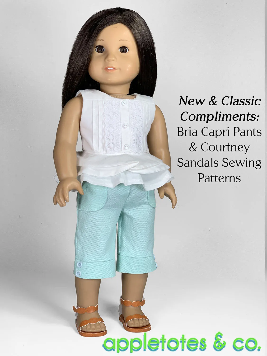 Maya Top 18 Inch Doll Sewing Pattern