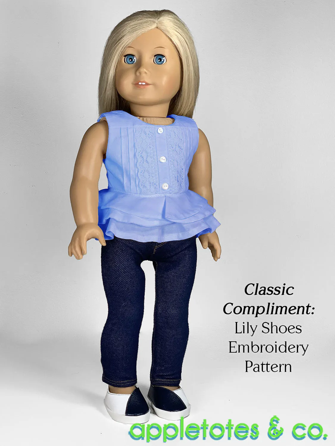 Maya Top 18 Inch Doll Sewing Pattern