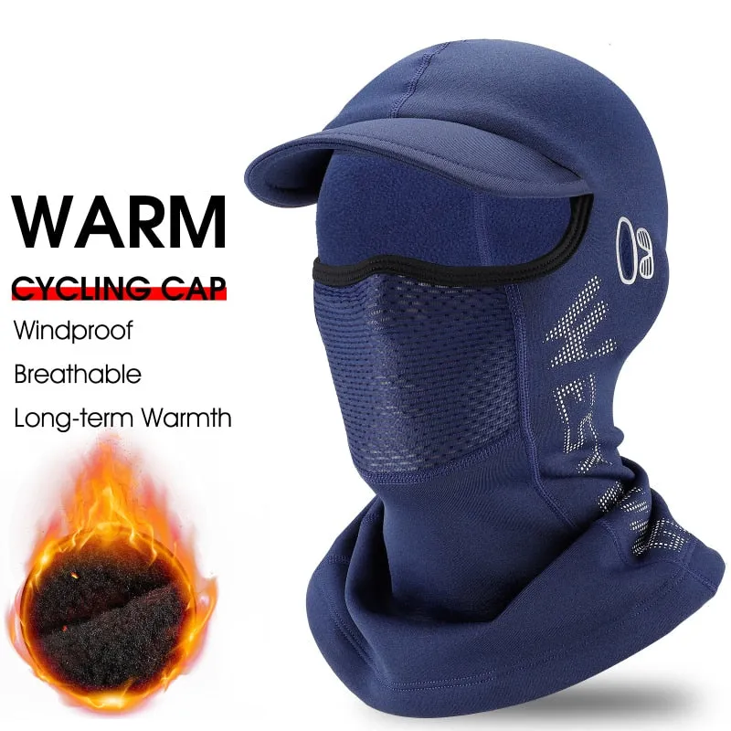 Men Women Cycling Cap Winter Windproof Sport Balaclava Ski Helmet Liner Cap Neck Warmer Bicycle Motorcycle Headwear