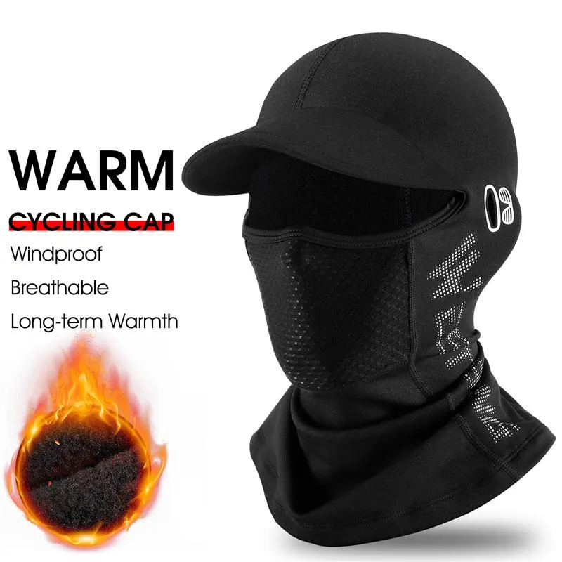 Men Women Cycling Cap Winter Windproof Sport Balaclava Ski Helmet Liner Cap Neck Warmer Bicycle Motorcycle Headwear