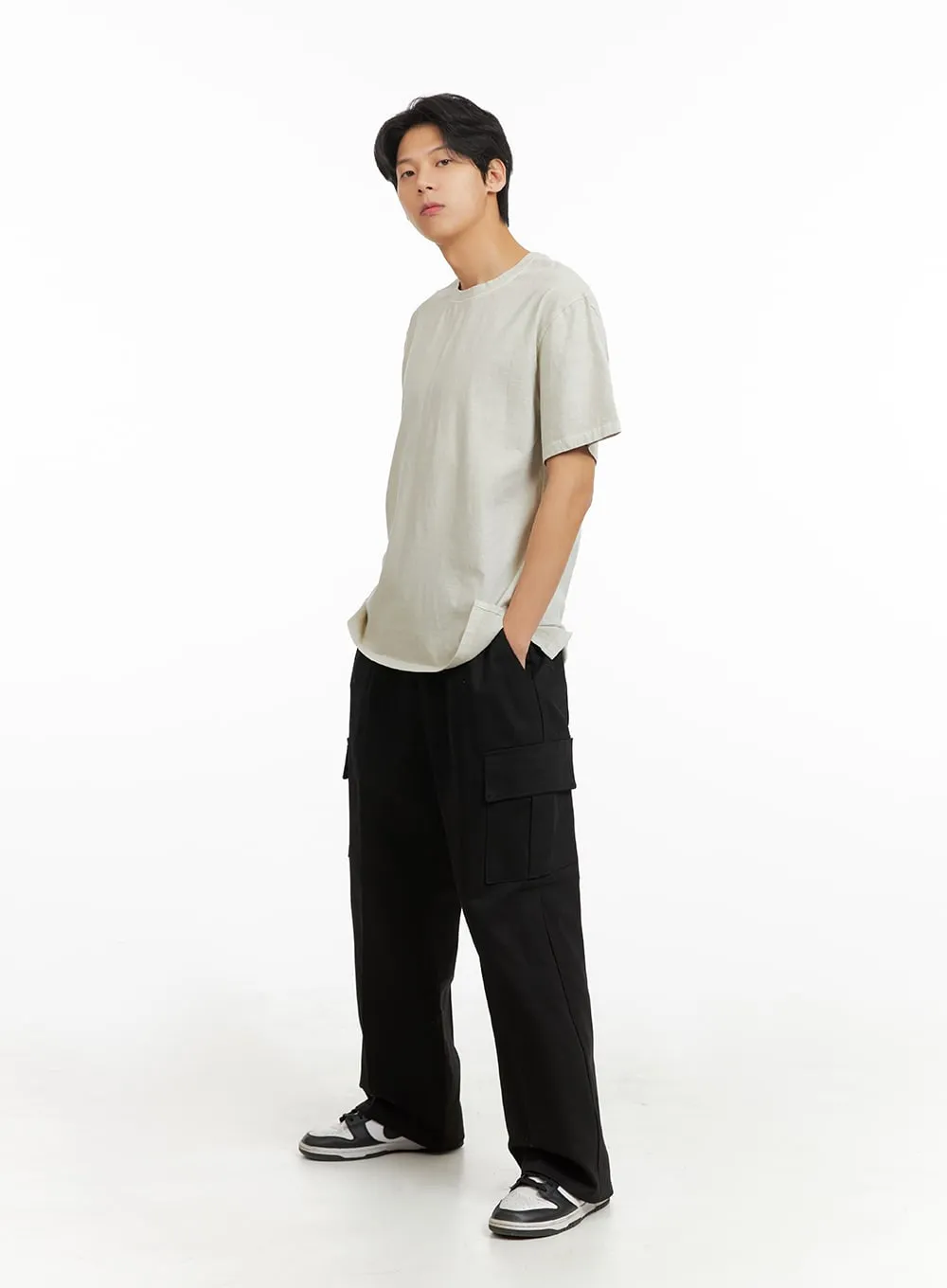 Men's Cargo Straight Leg Pants IA402