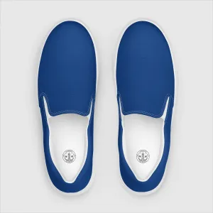 Men’s slip-on canvas shoes - Blue