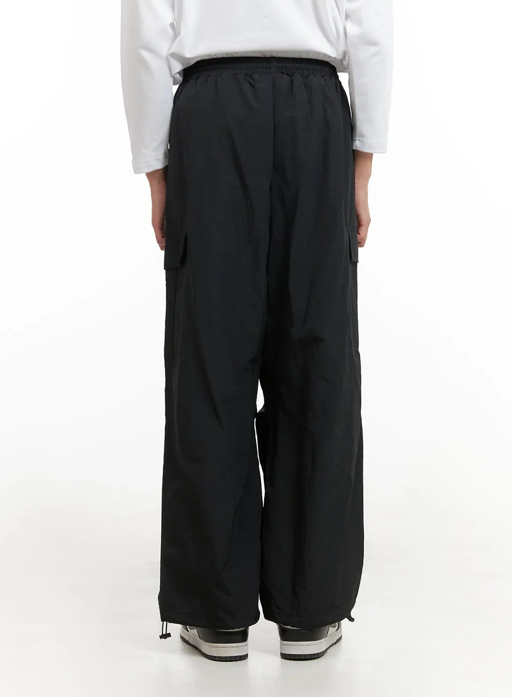 Men's Wide Fit Parachute Pants IY402