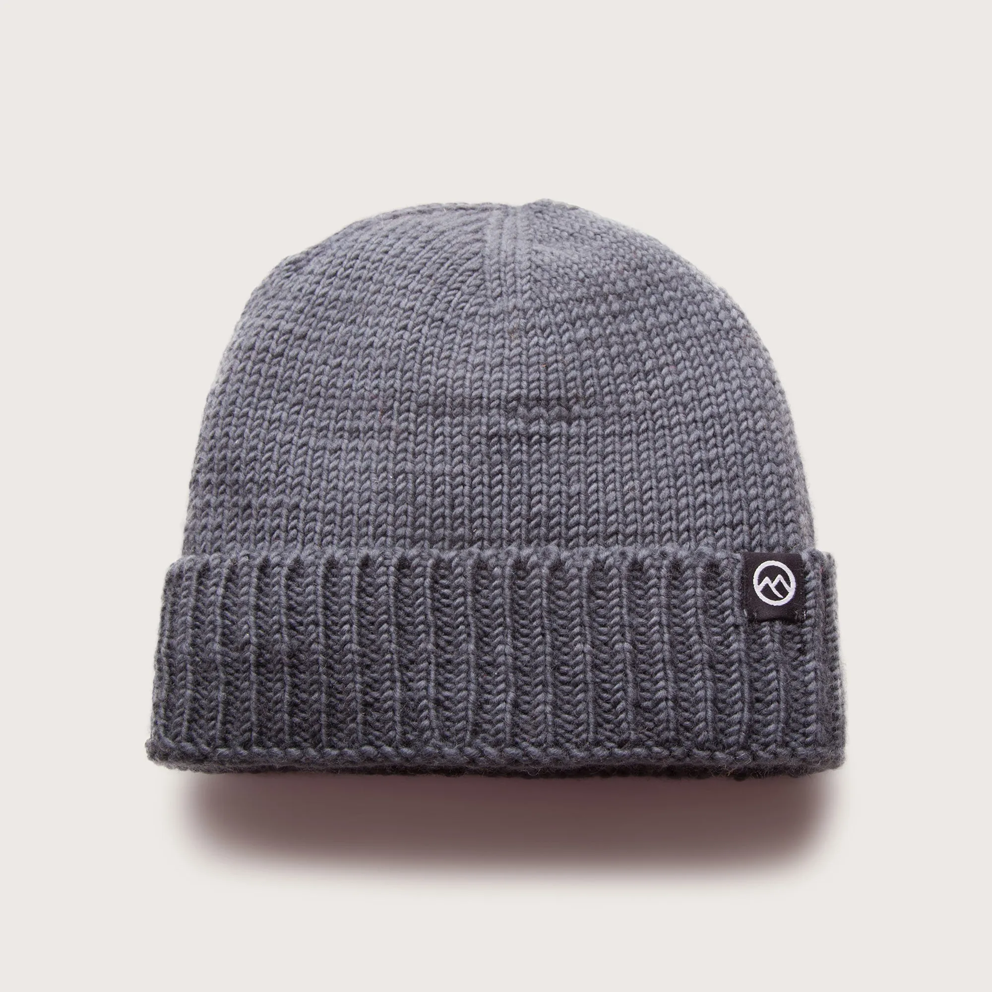 Merino Wool Fisherman Beanie - Slate