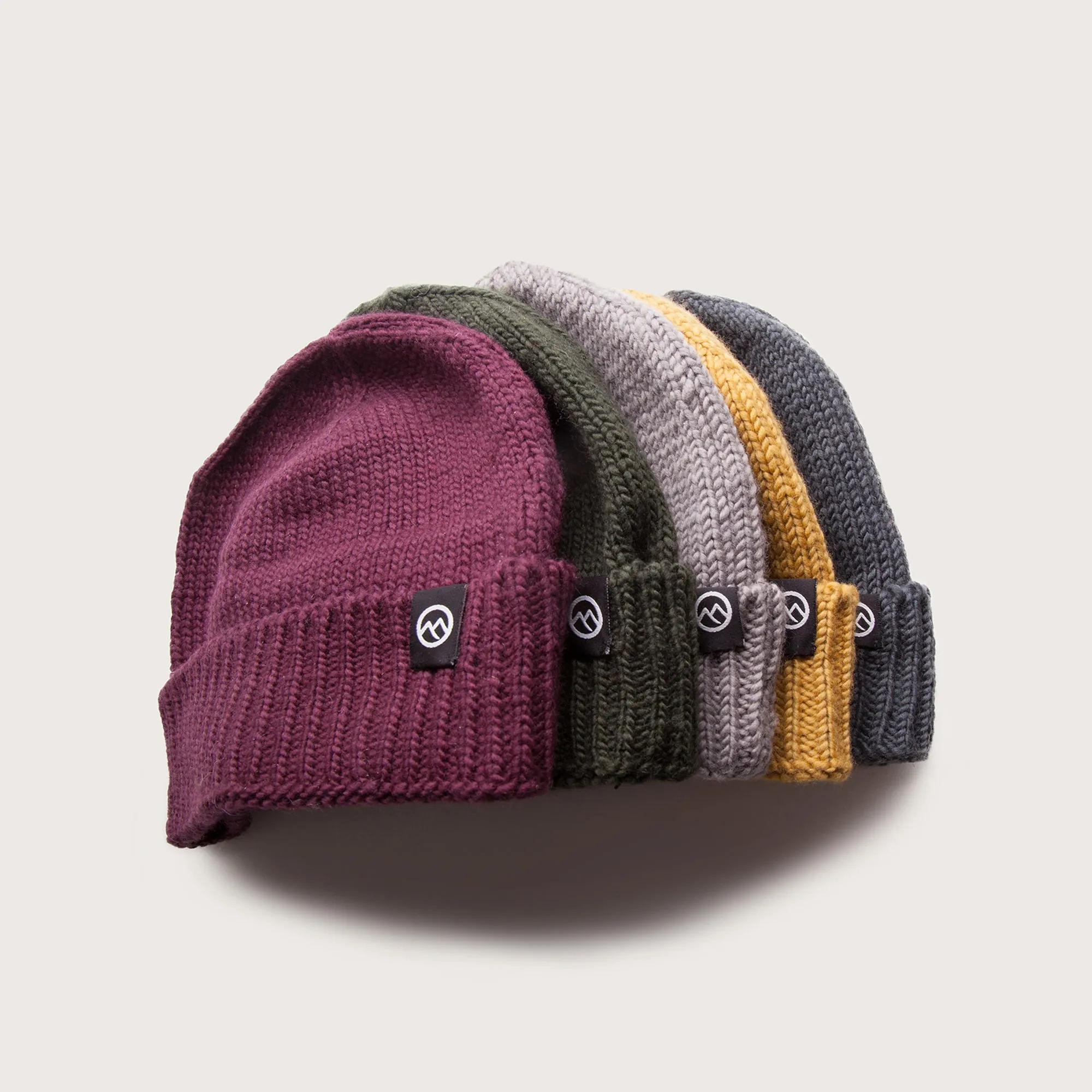 Merino Wool Fisherman Beanie - Slate