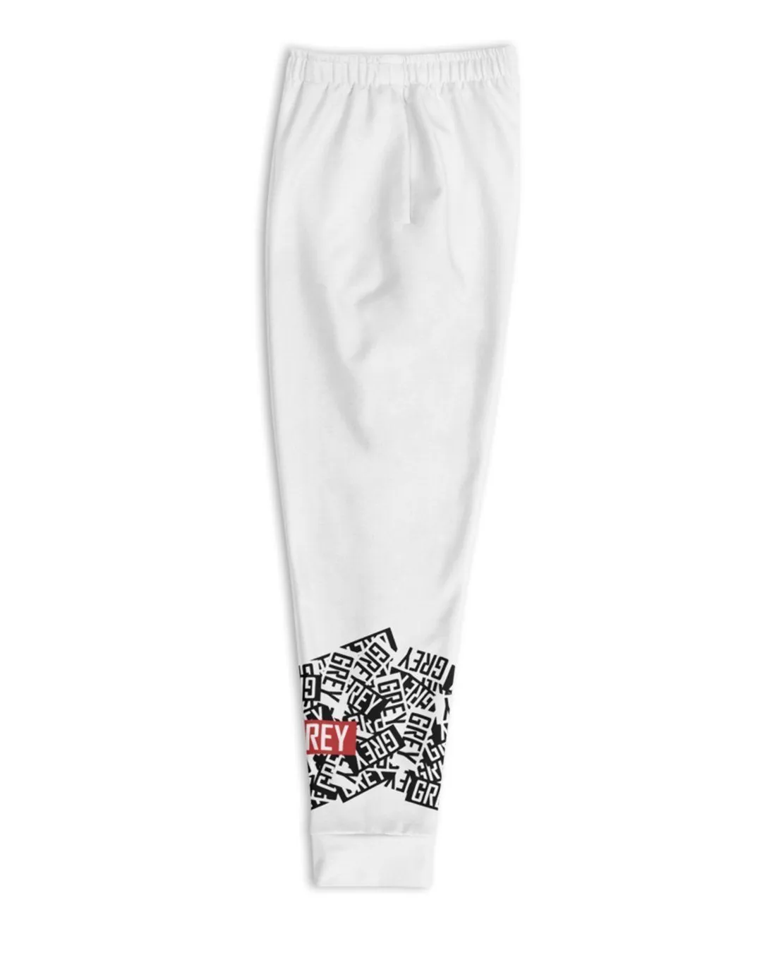 Messy Logo Asymmetrical Graphic Joggers