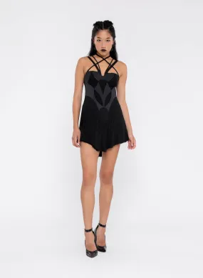 Mini Dress Plissé