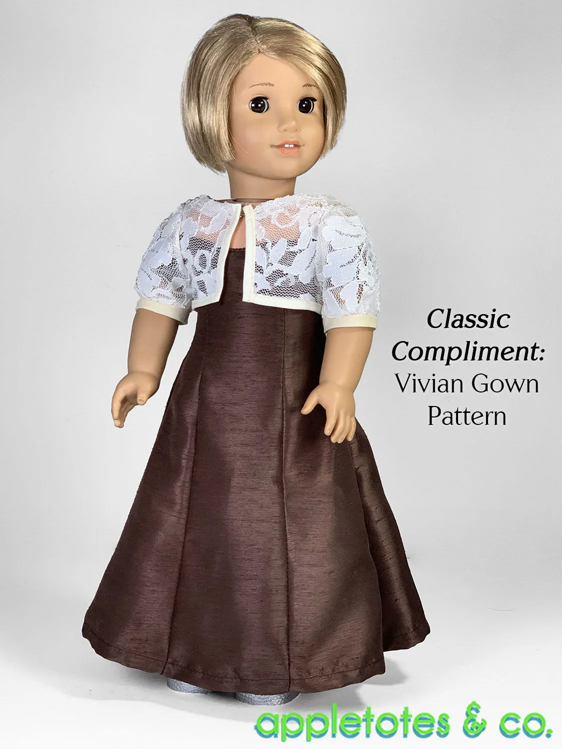 Naya Bolero Jacket 18 Inch Doll Sewing Pattern