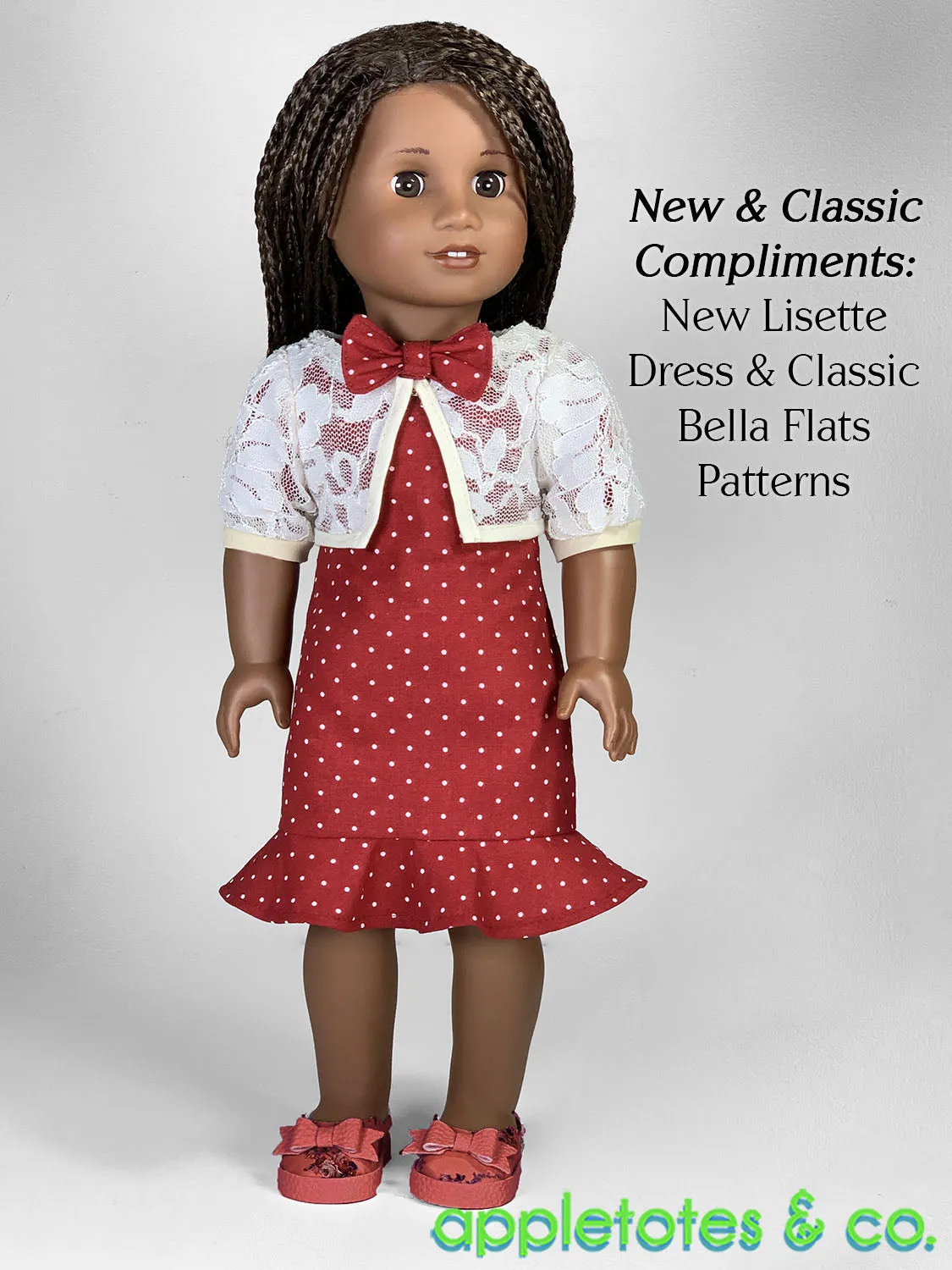 Naya Bolero Jacket 18 Inch Doll Sewing Pattern