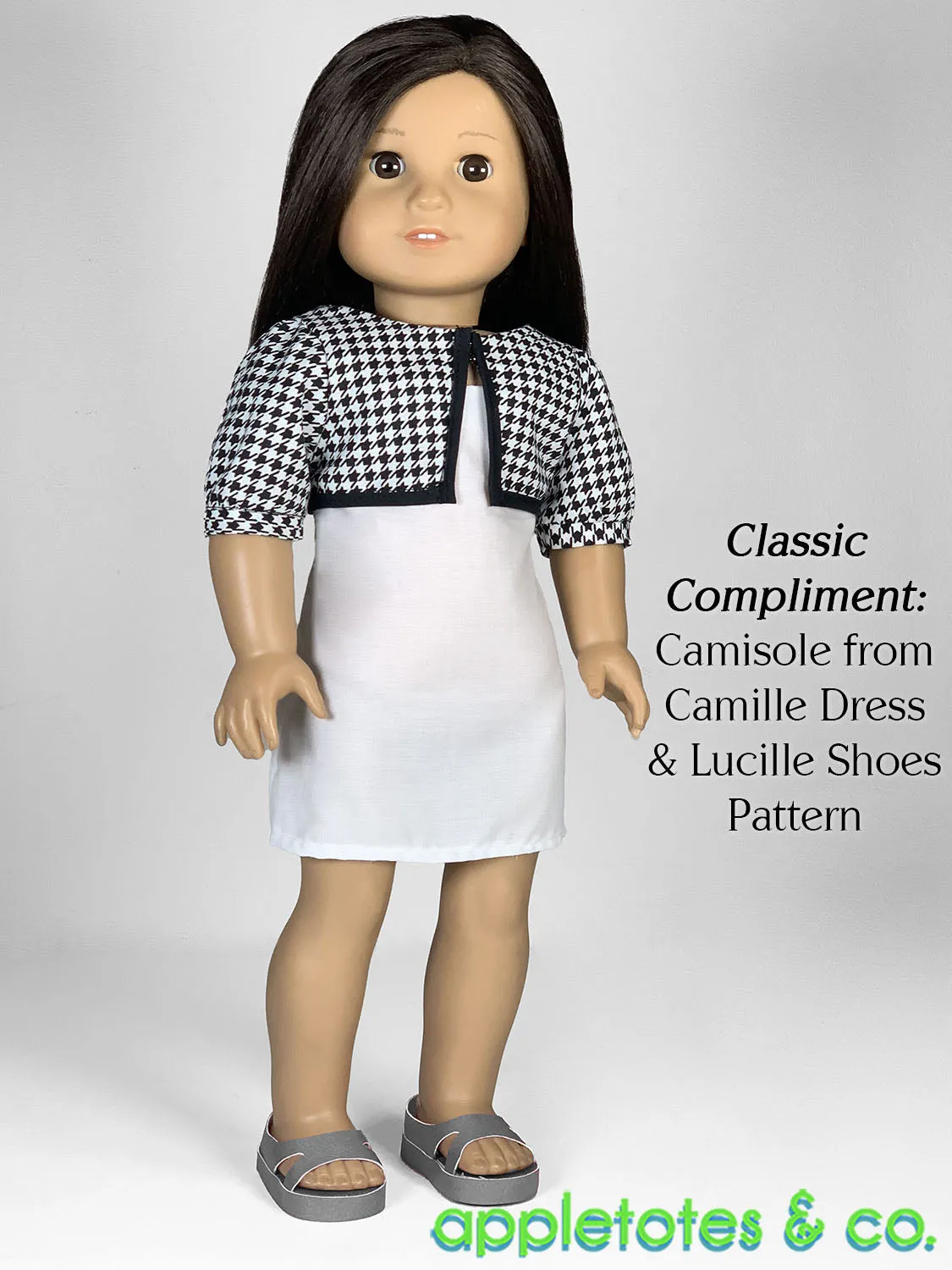 Naya Bolero Jacket 18 Inch Doll Sewing Pattern