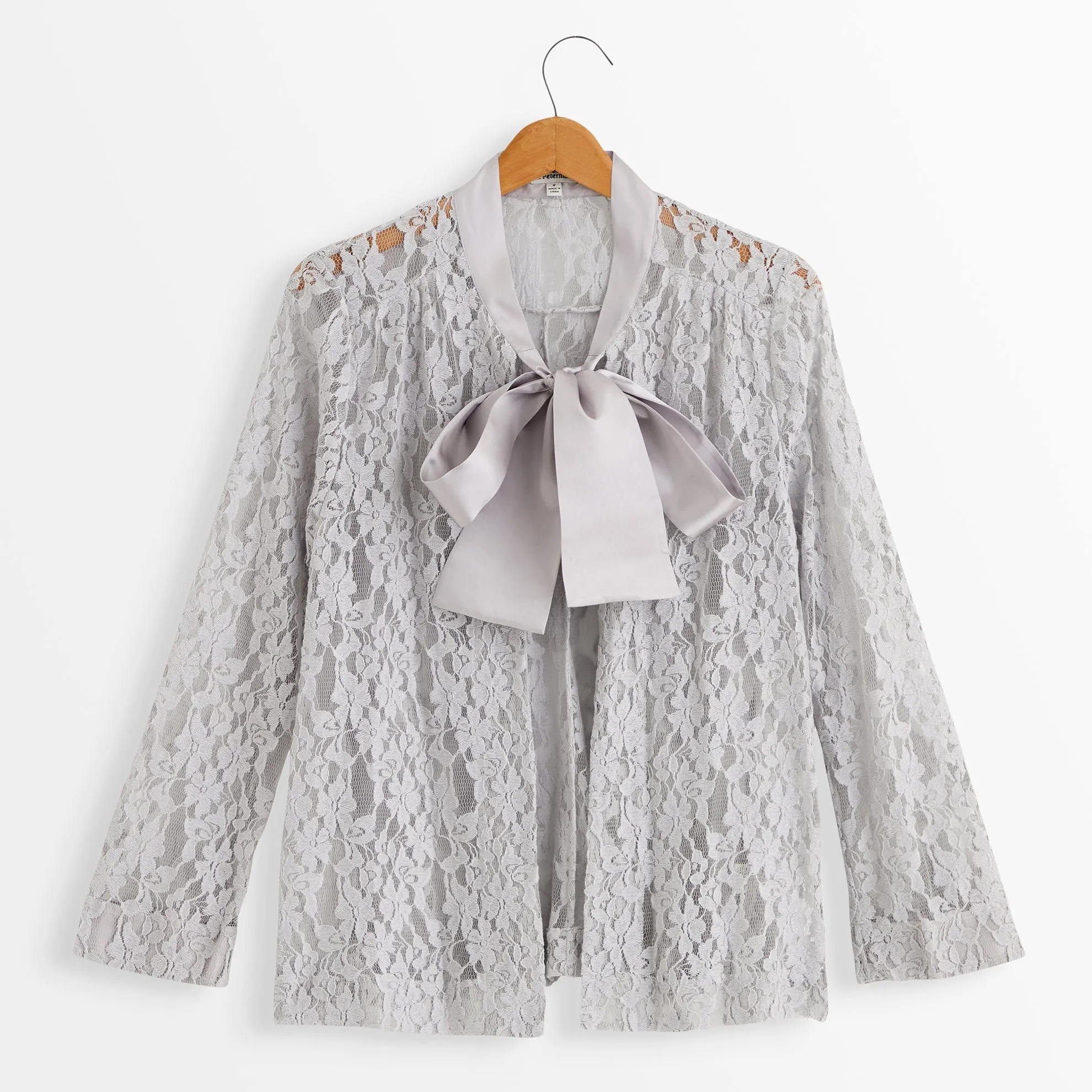 Necktie Lace Jacket