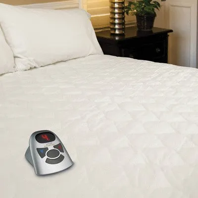 New - Twin Quilted Electric Mattress Pad - Biddeford Blankets