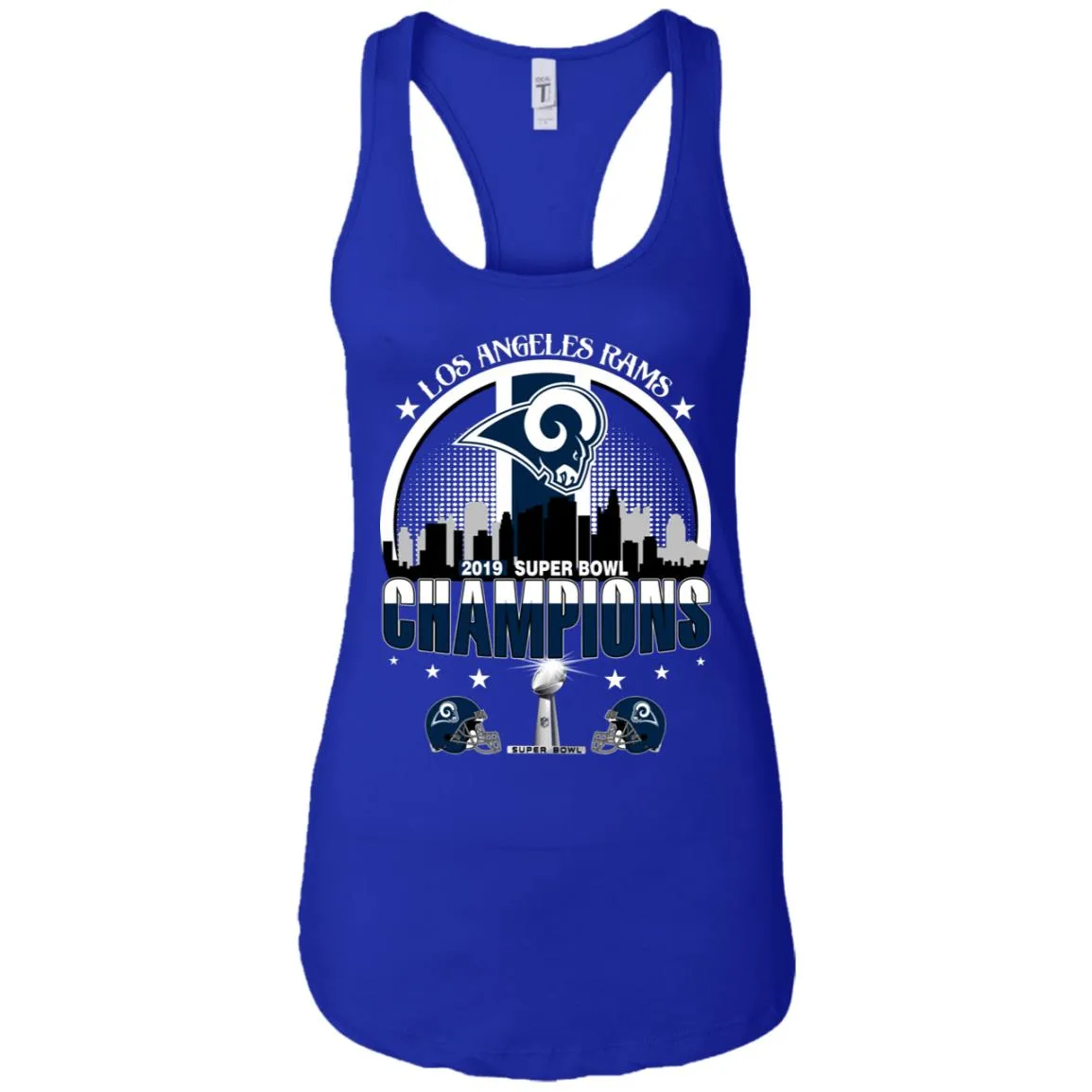 Nfl – Los Angeles Rams 2019 Super Bowl Champions Football Women Tank Top